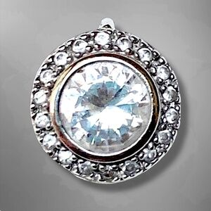 925 sterling silver pendant round